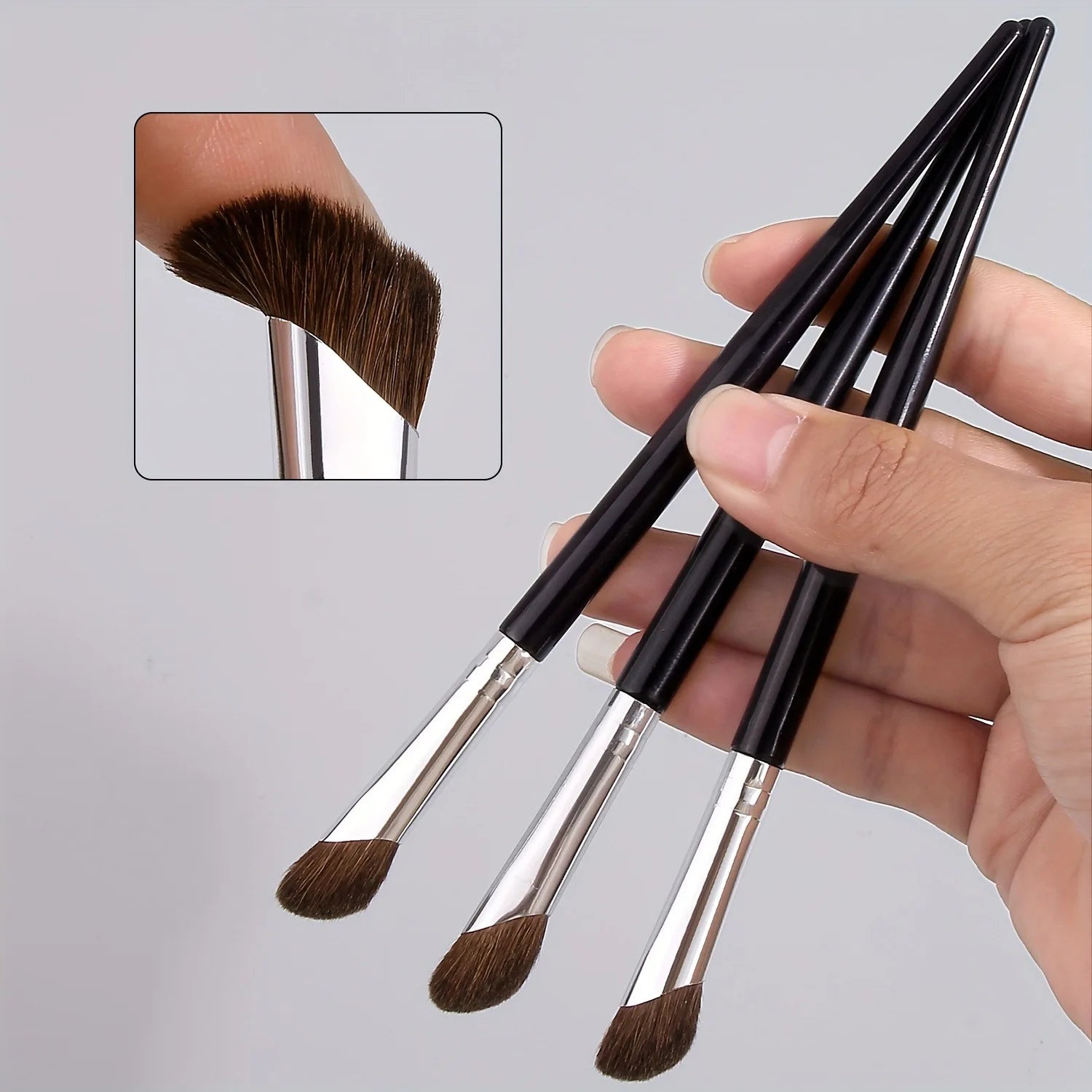 Professional Angled Nose Contour Brush - Precise Sculpting Tool for Defined Bridge & Tip | Vegan Cruelty-Free Makeup Brush