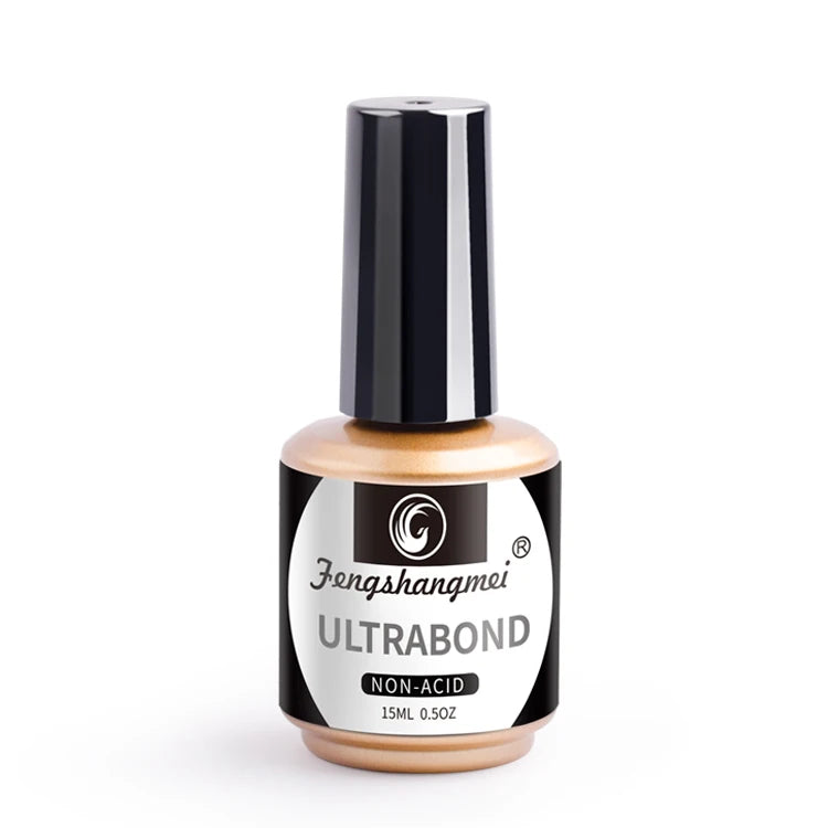 Fengshangmei No Lamp Base Coat For Gel Polish Auto Dry Gel Nail Polish Foundation Soak Off Gel Varnish Primer Ultra bond